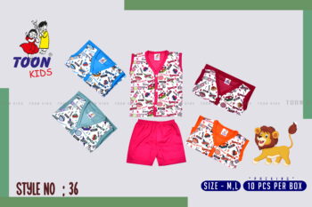 Stylish Toon Kids Baby Set for Comfort & Play